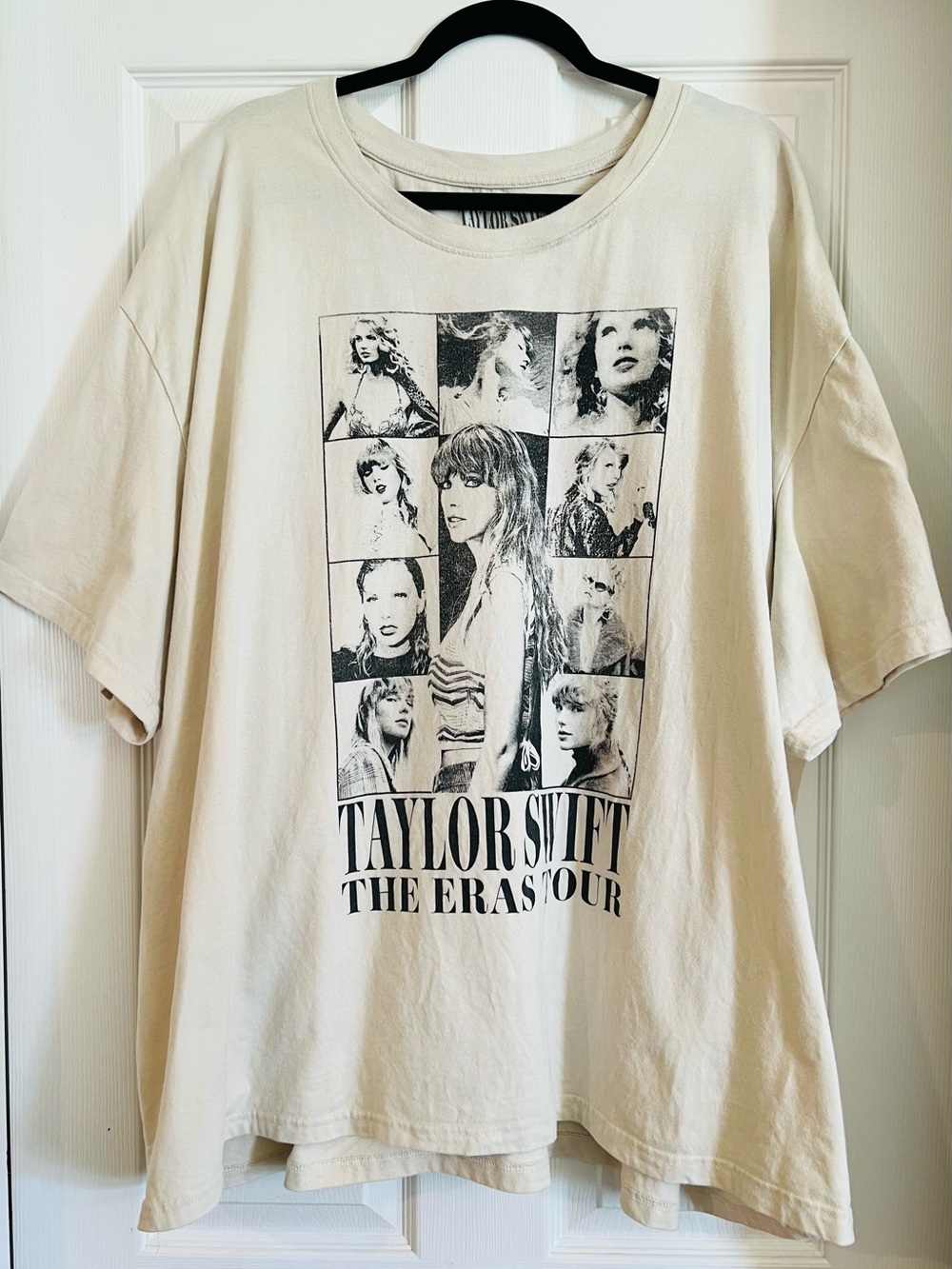 Taylor Swift The Eras Tour Graphic Tee BeigeCream 4XL 100% Cotton Official Merch